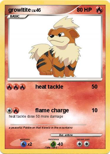 Pokemon growltite