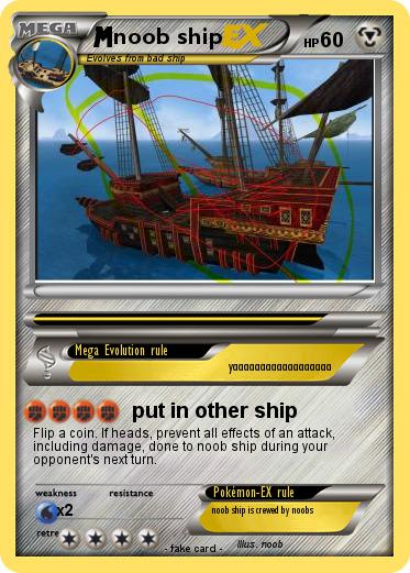 Pokemon noob ship