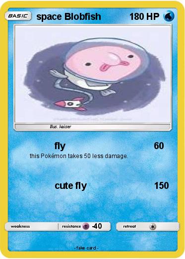 Pokemon space Blobfish