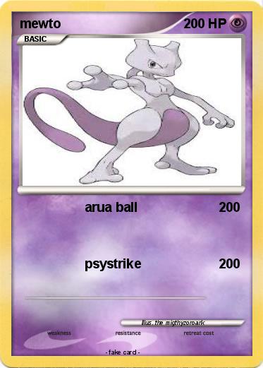Pokemon mewto
