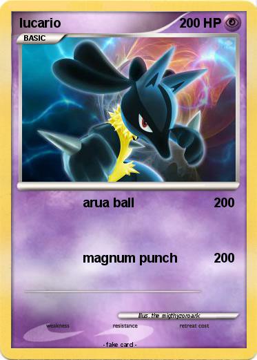 Pokemon lucario