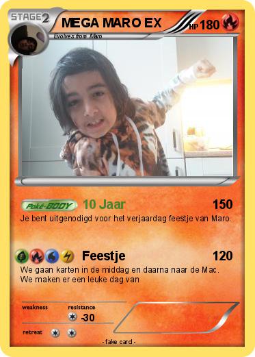 Pokemon MEGA MARO EX