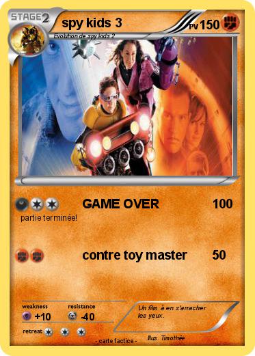 Pokemon spy kids 3