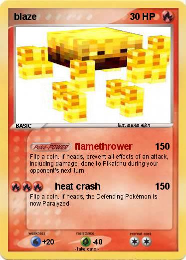 Pokemon blaze