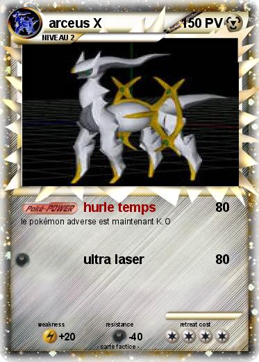 Pokemon arceus X