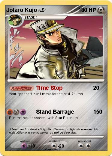 Pokemon Jotaro Kujo