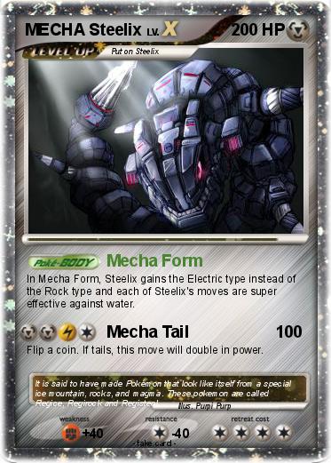 Pokemon MECHA Steelix
