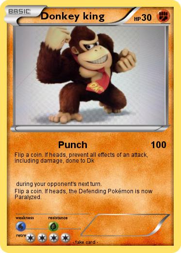 Pokemon Donkey king