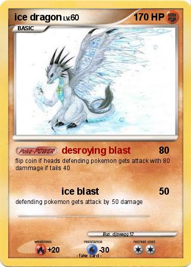 Pokemon ice dragon