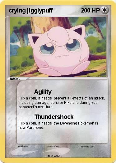 Pokemon crying jigglypuff