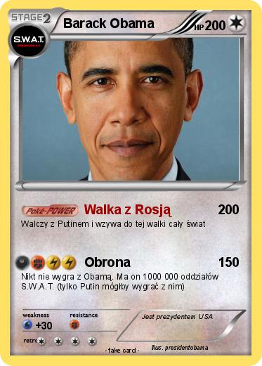 Pokemon Barack Obama