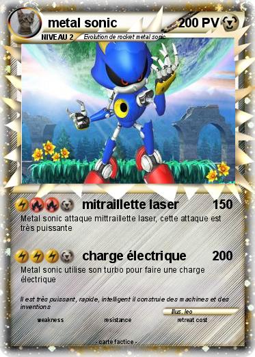 Pokemon metal sonic