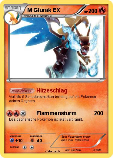 Pokemon M Glurak EX