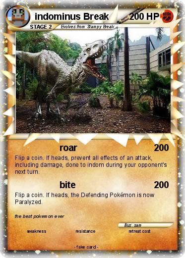 Pokemon indominus Break