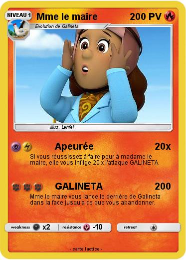 Pokemon Mme le maire