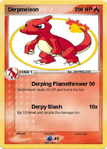 Pokemon Derpmeleon