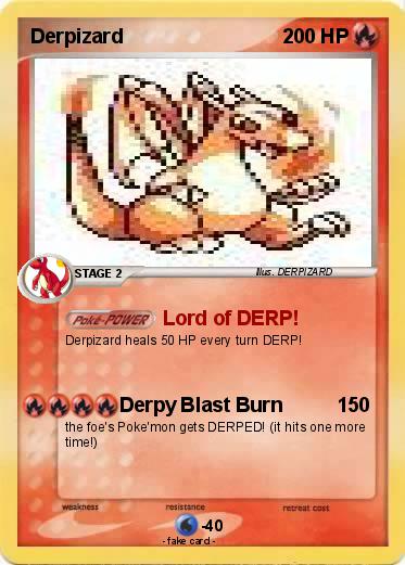 Pokemon Derpizard