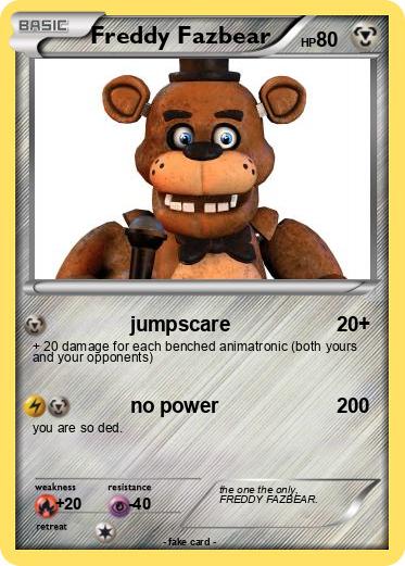 Pokemon Freddy Fazbear