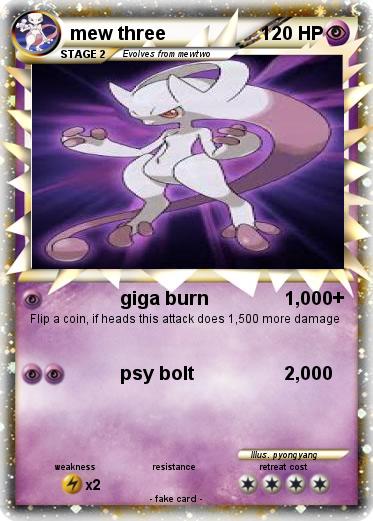 Pokemon mew three