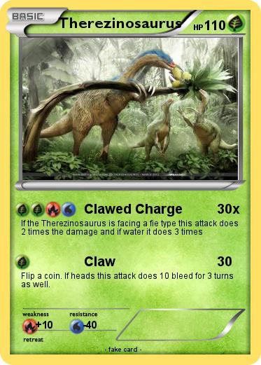 Pokemon Therezinosaurus