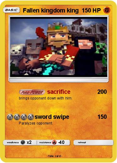 Pokemon Fallen kingdom king