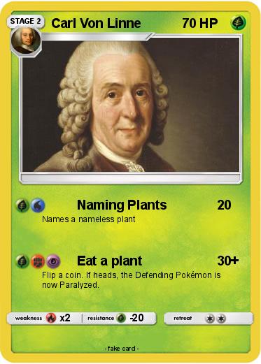 Pokemon Carl Von Linne