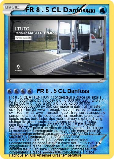 Pokemon FR 8 . 5 CL Danfoss
