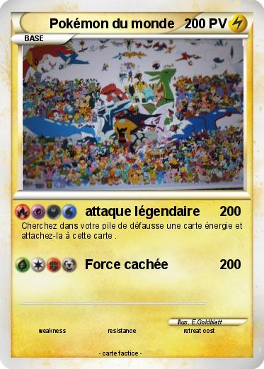 Pokemon Pokémon du monde