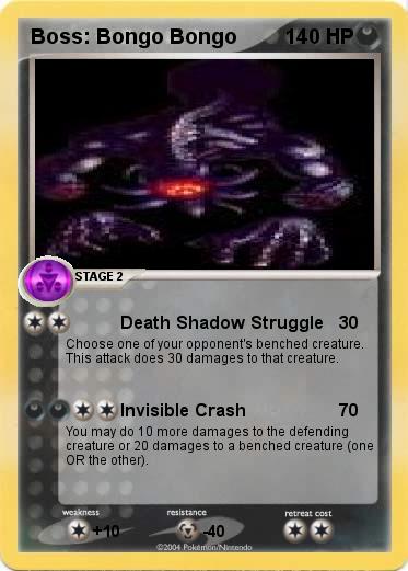 Pokemon Boss: Bongo Bongo