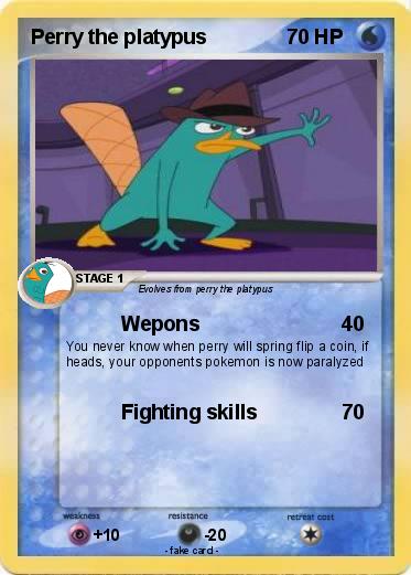 Pokemon Perry the platypus