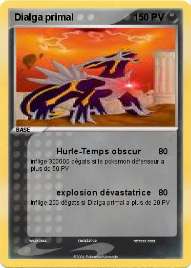 Pokemon Dialga primal