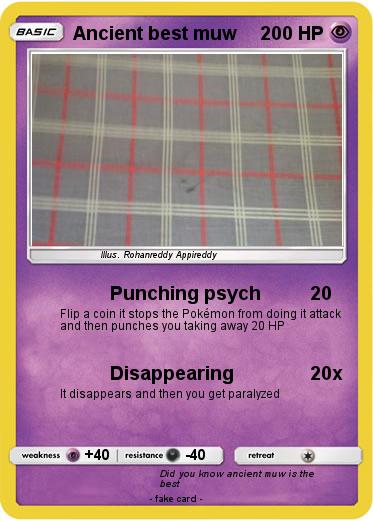 Pokemon Ancient best muw