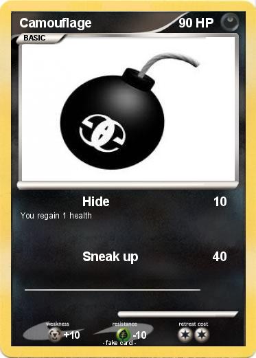 Pokemon Camouflage