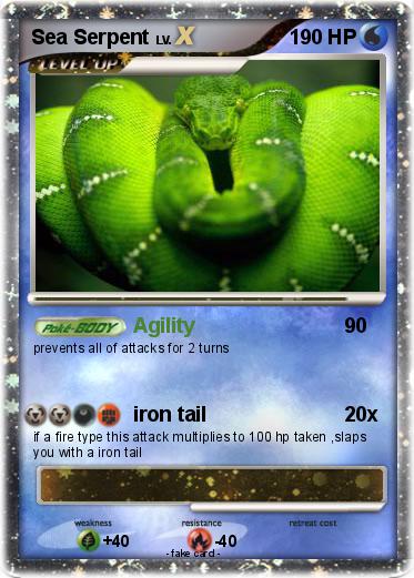 Pokemon Sea Serpent