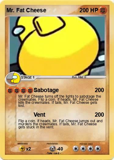 Pokemon Mr. Fat Cheese