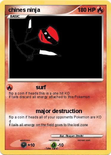 Pokemon chines ninja