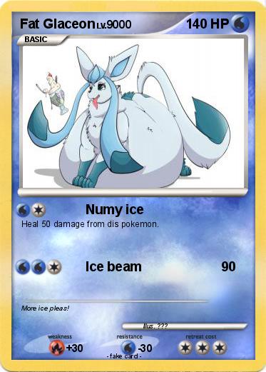 Pokemon Fat Glaceon