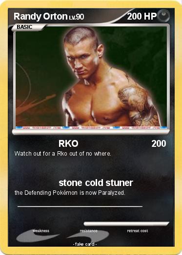 Pokemon Randy Orton