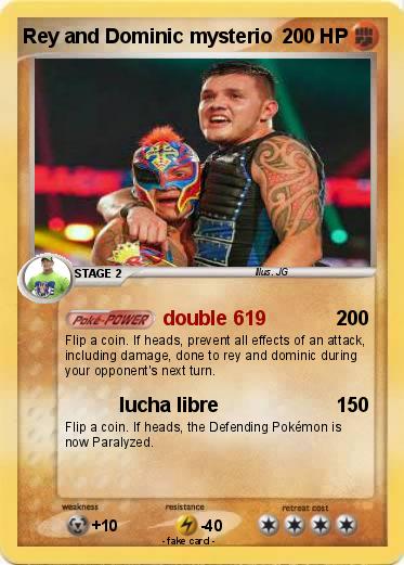Pokemon Rey and Dominic mysterio