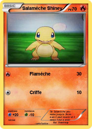 Pokemon Salamèche Shiney