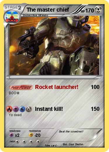 Pokemon The master chief