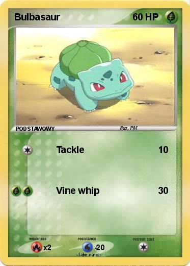 Pokemon Bulbasaur
