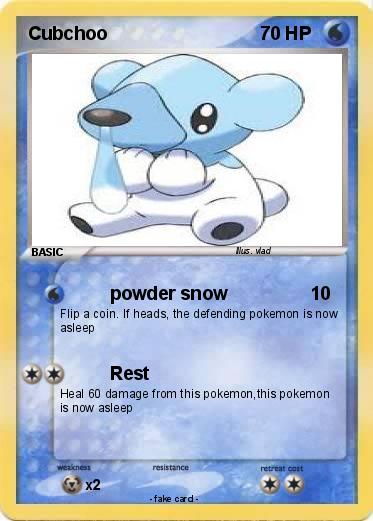 Pokemon Cubchoo