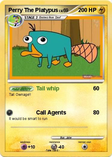 Pokemon Perry The Platypus