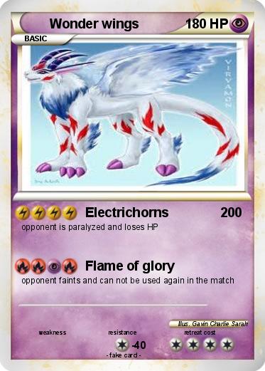 Pokemon Wonder wings