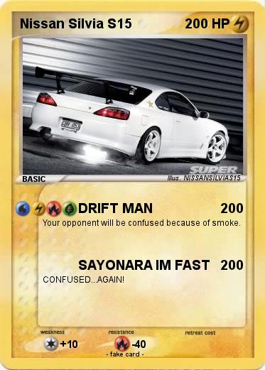 Pokemon Nissan Silvia S15