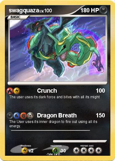 Pokemon swagquaza