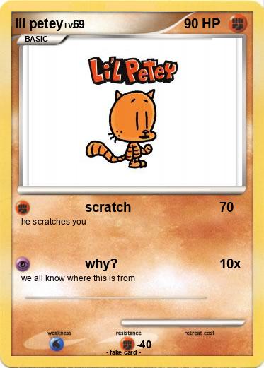 Pokemon lil petey