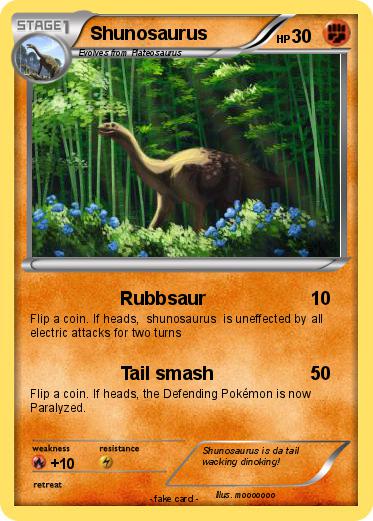 Pokemon Shunosaurus