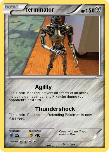 Pokémon Terminator 857 857 - Agility - My Pokemon Card